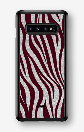 Samsung Galaxy S10 Plus Hard Case – Velvet Zebra - View 1