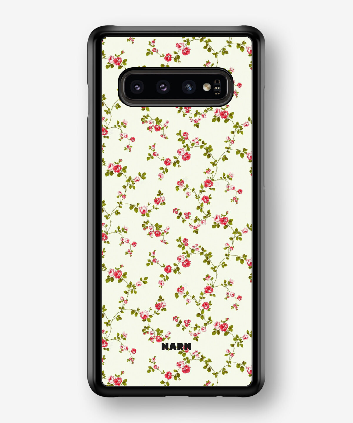 Samsung Galaxy S10 Plus Hard Case – Vintage Rose - View 1