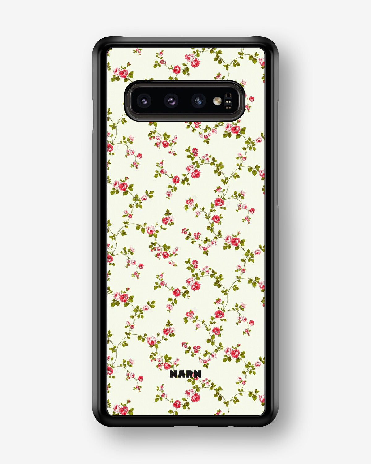 Samsung Galaxy S10 Plus Hard Case – Vintage Rose - View 1