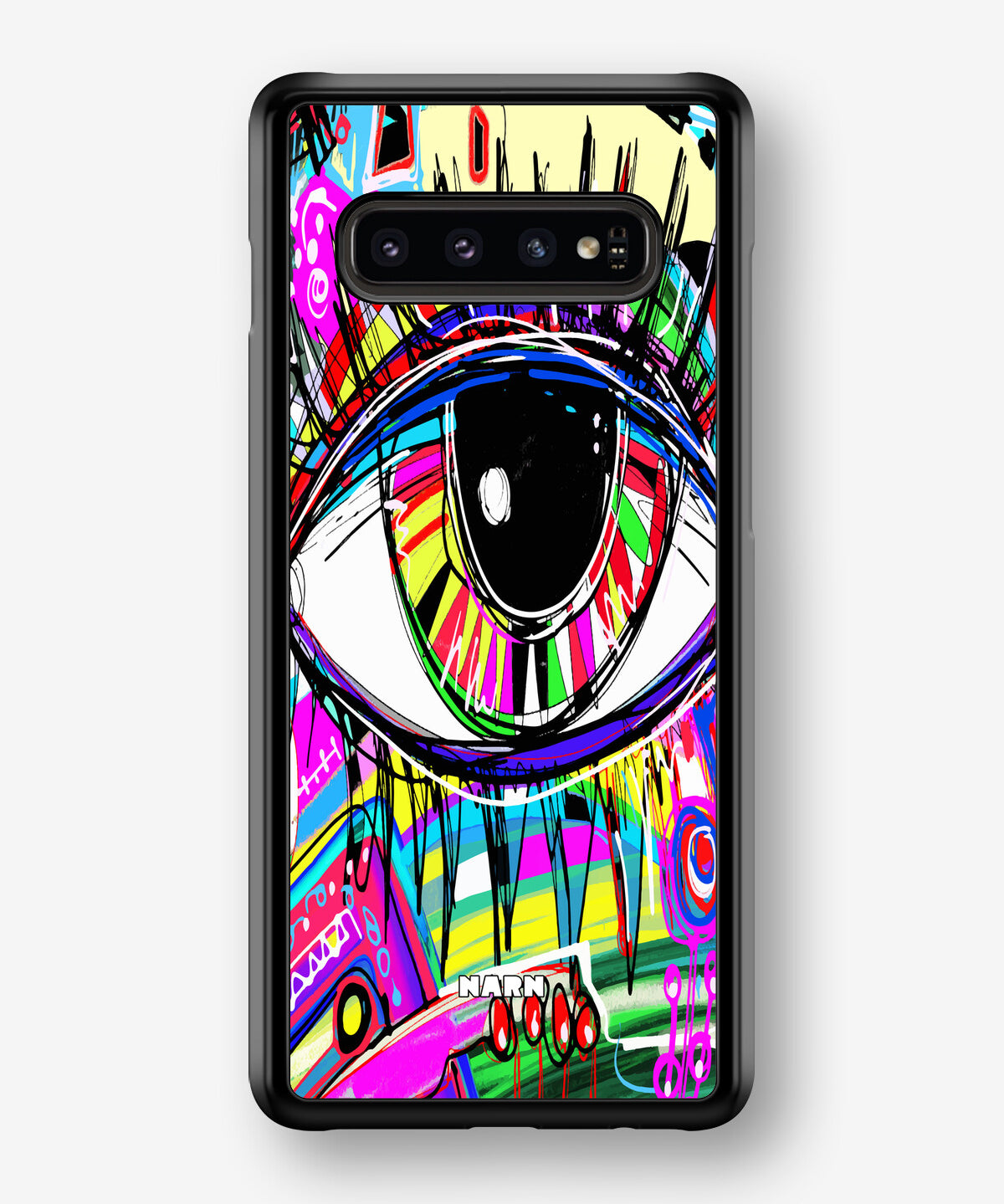 Samsung Galaxy S10 Plus Hard Case – Abstract Eye - View 1