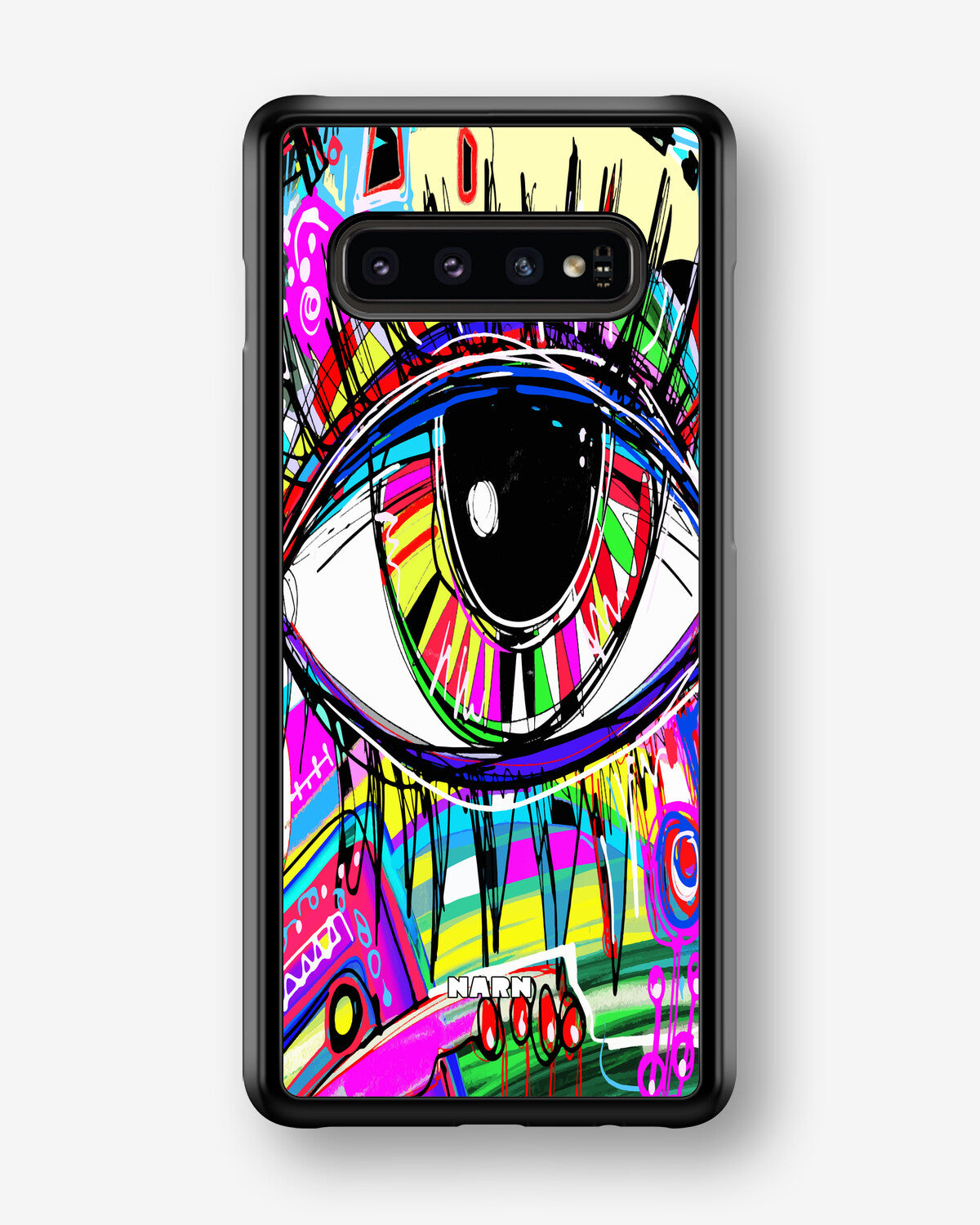 Samsung Galaxy S10 Plus Hard Case – Abstract Eye - View 1