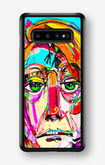 Samsung Galaxy S10 Plus Hard Case – Abstract Portrait - View 1