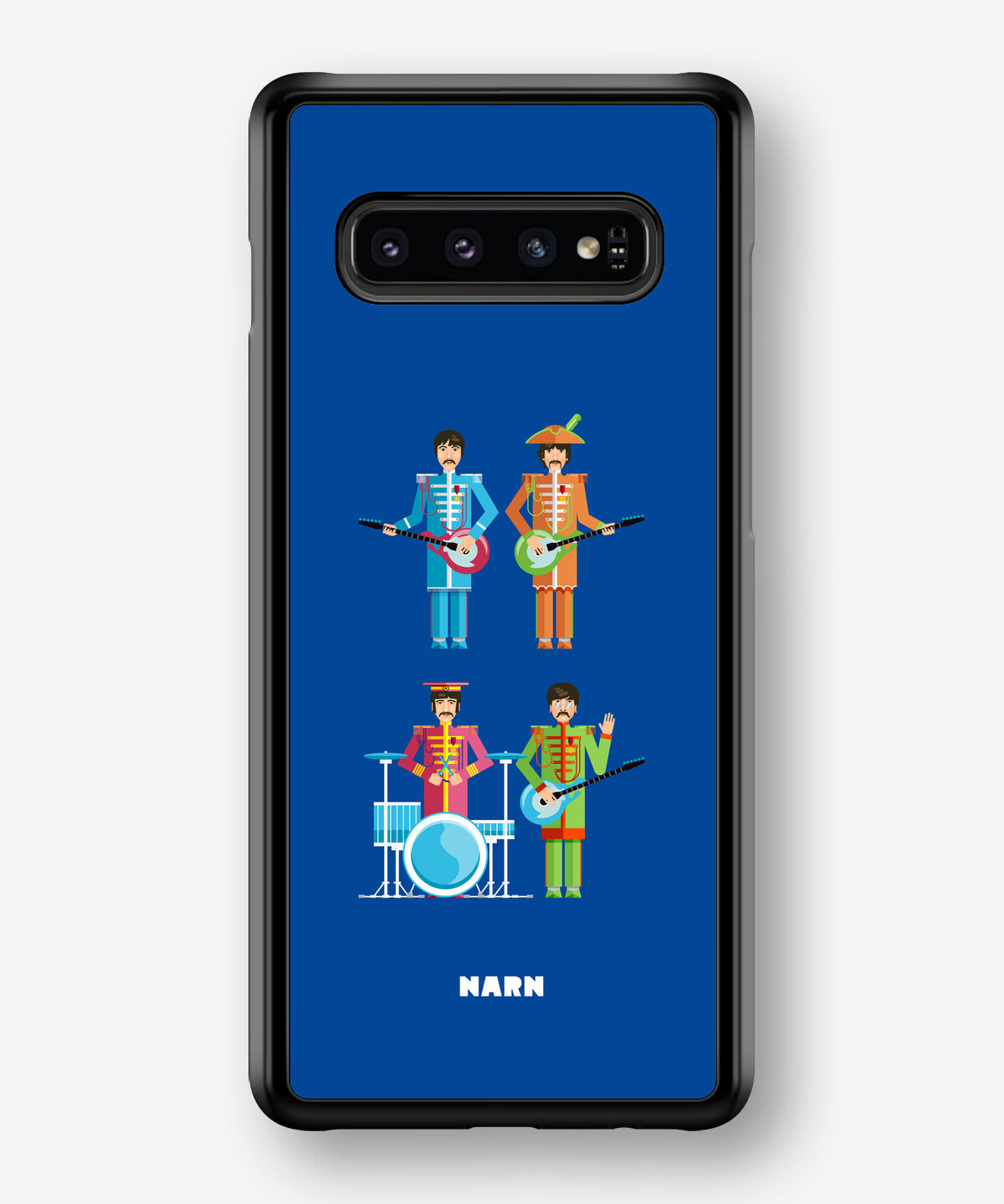 Samsung Galaxy S10 Plus Hard Case – Beatles Blue - View 1