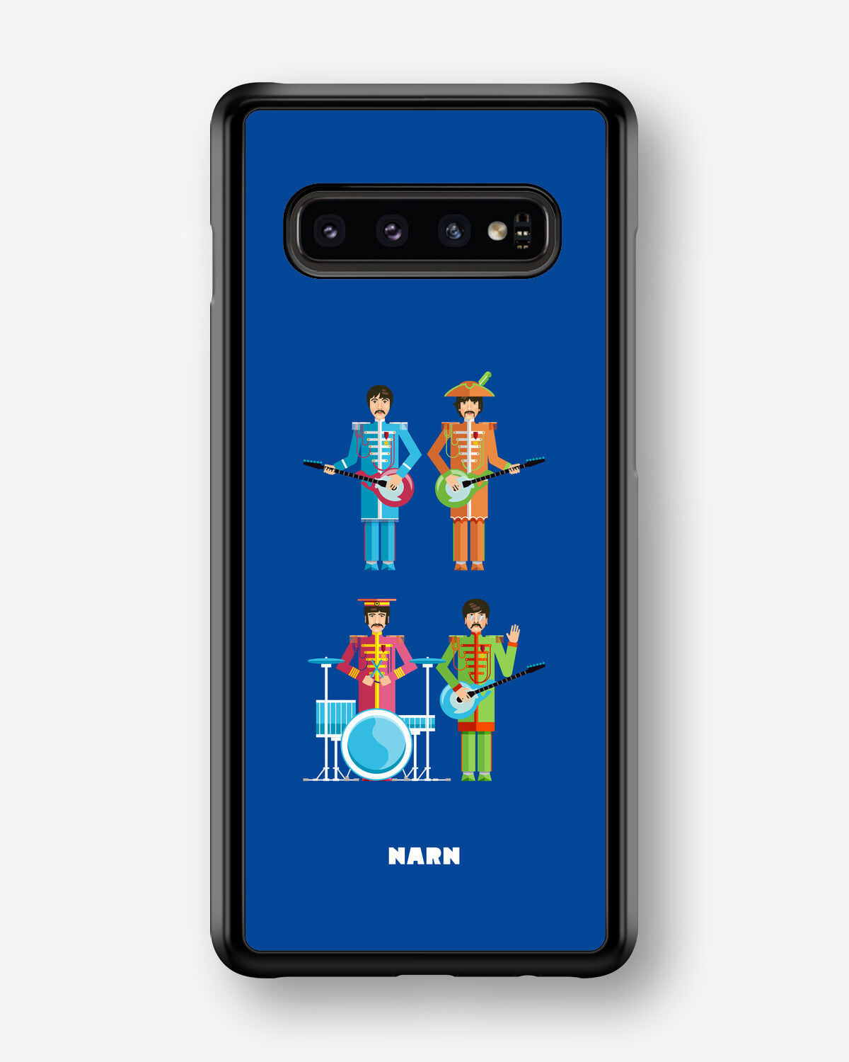 Samsung Galaxy S10 Plus Hard Case – Beatles Blue - View 1