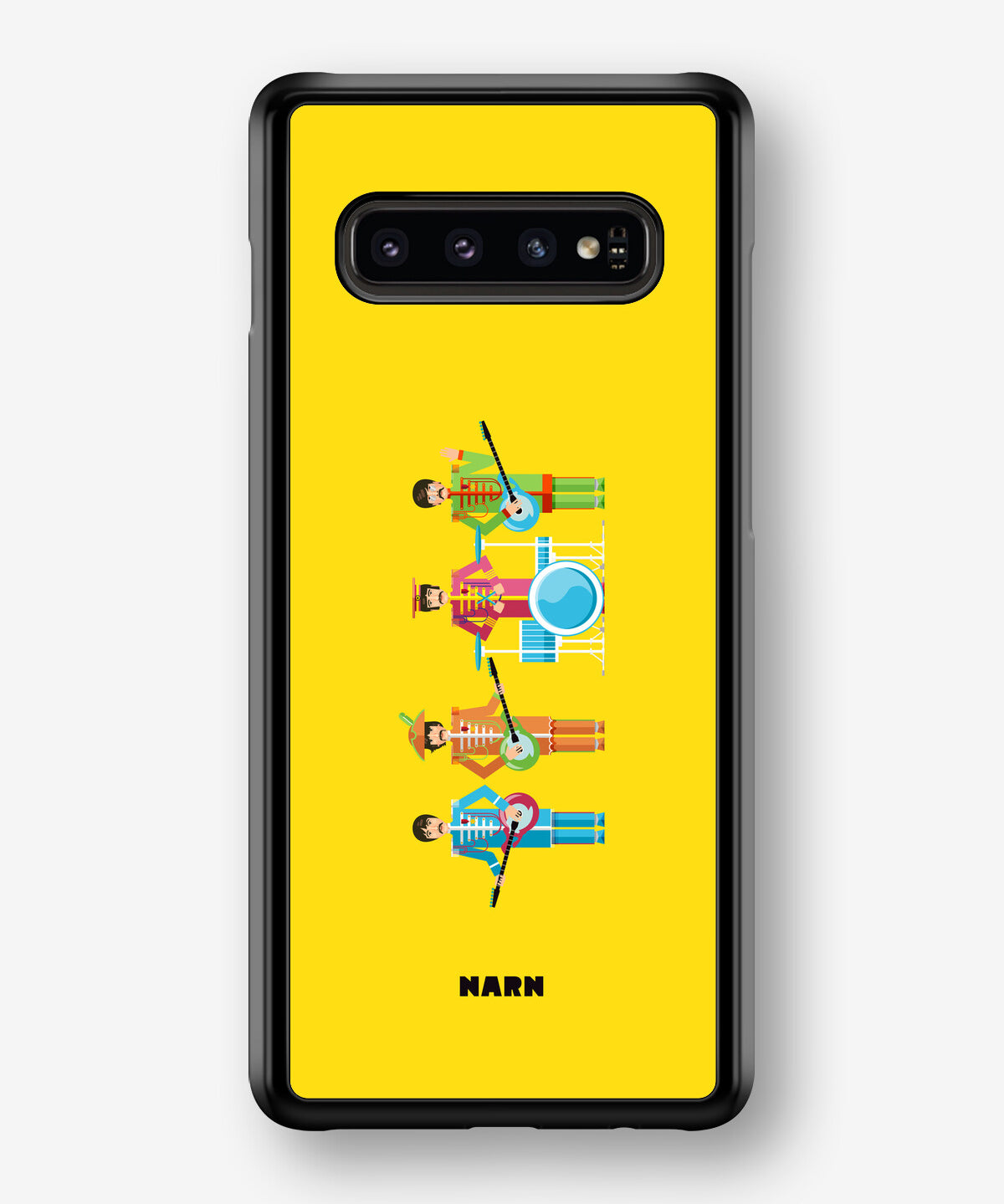 Samsung Galaxy S10 Plus Hard Case – Beatles Yellow - View 1