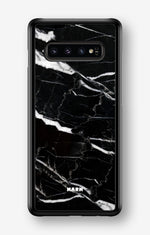 Samsung Galaxy S10 Plus Hard Case – Black Marble - View 1