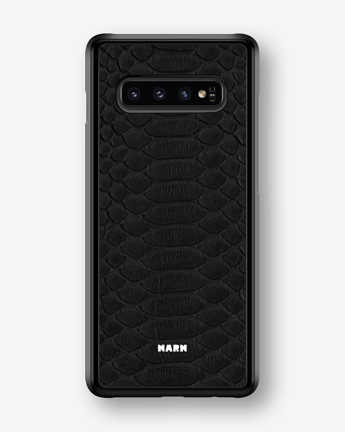 Samsung Galaxy S10 Plus Hard Case – Black Snake - View 1