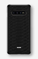 Samsung Galaxy S10 Plus Hard Case – Black Snake - View 1