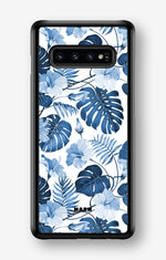 Samsung Galaxy S10 Plus Hard Case – Blue Tropics - View 1