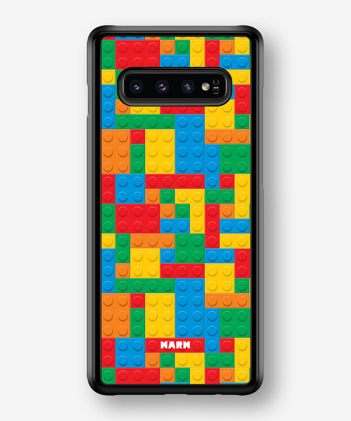 Samsung Galaxy S10 Plus Hard Case – Building Bricks - View 1