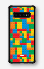 Samsung Galaxy S10 Plus Hard Case – Building Bricks - View 1