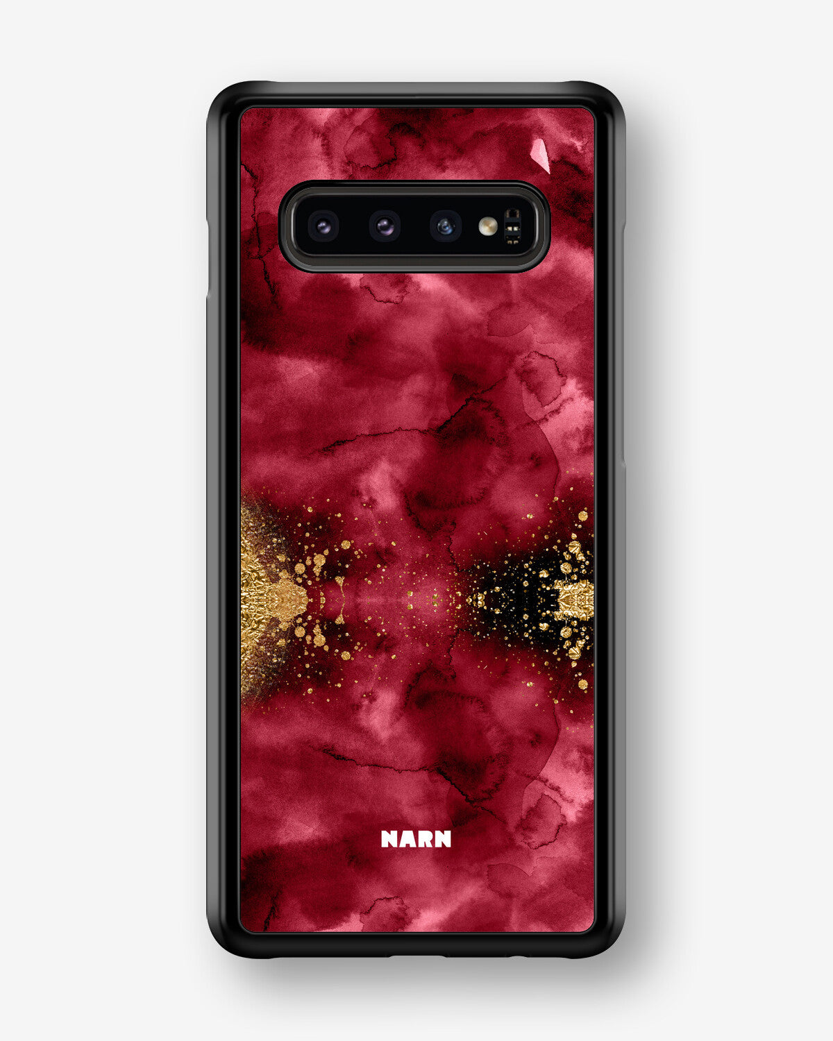 Samsung Galaxy S10 Plus Hard Case – Burgendy Shimmer - View 1