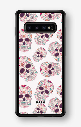 Samsung Galaxy S10 Plus Hard Case – Calavera Skulls - View 1