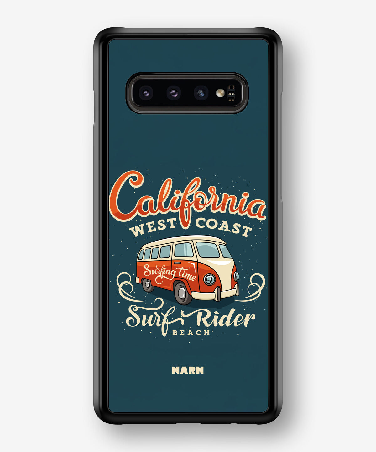Samsung Galaxy S10 Plus Hard Case – California Surf - View 1