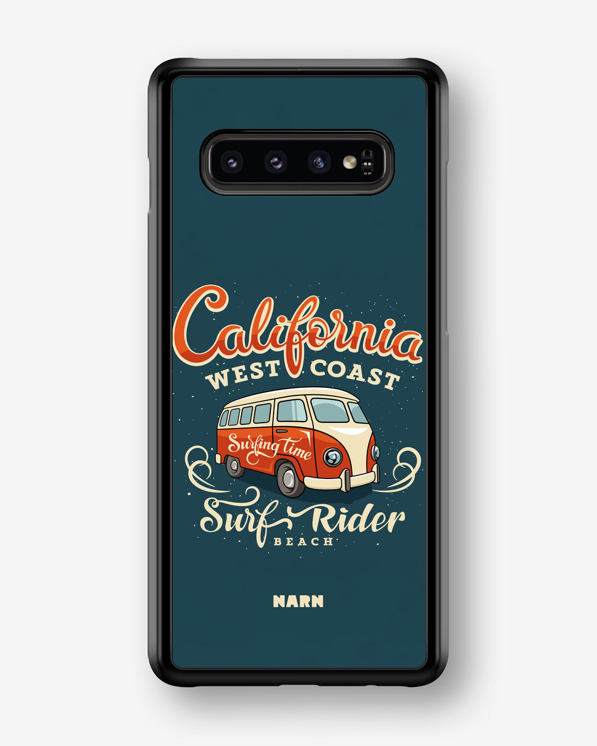Samsung Galaxy S10 Plus Hard Case – California Surf - View 1