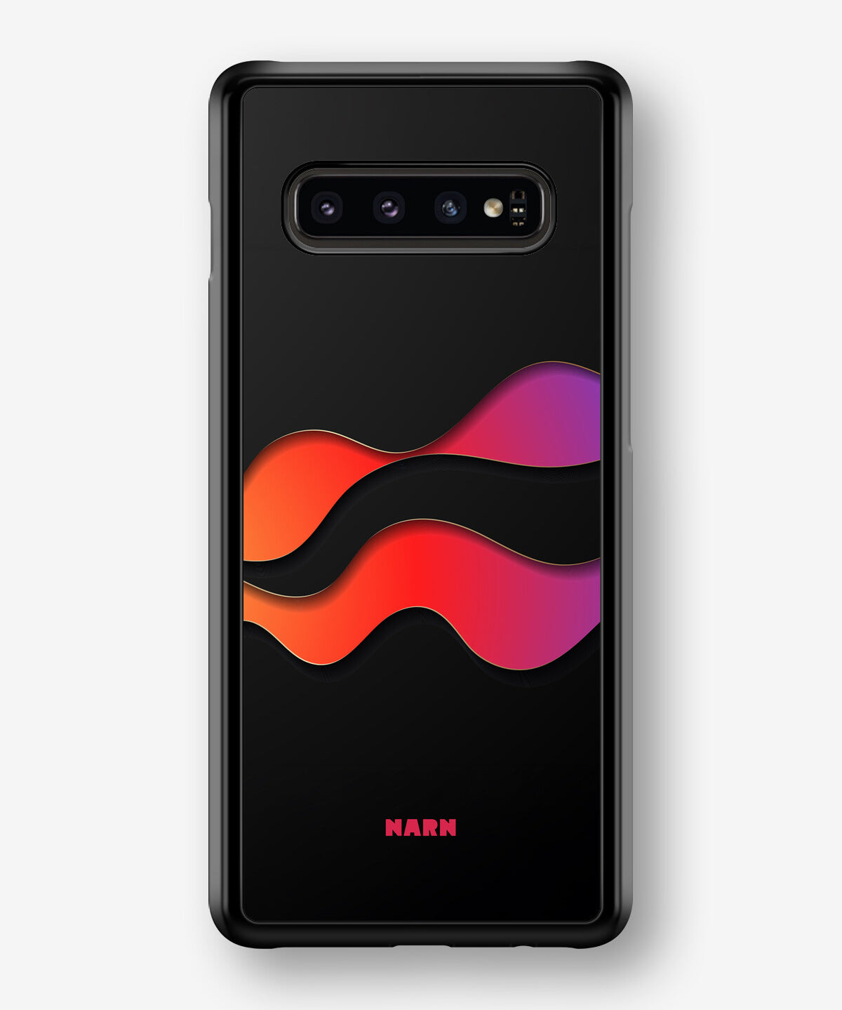 Samsung Galaxy S10 Plus Hard Case – Color Wave - View 1