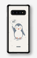 Samsung Galaxy S10 Plus Hard Case – Cute Penguin - View 1