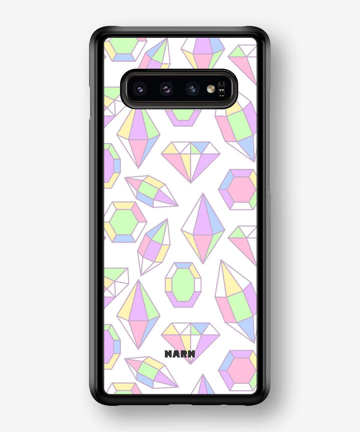 Samsung Galaxy S10 Plus Hard Case – Diamonds - View 1