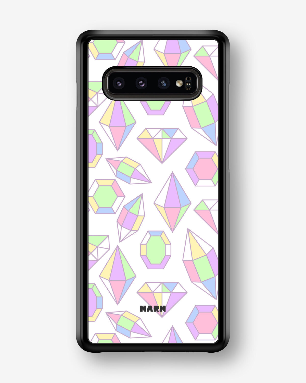 Samsung Galaxy S10 Plus Hard Case – Diamonds - View 1