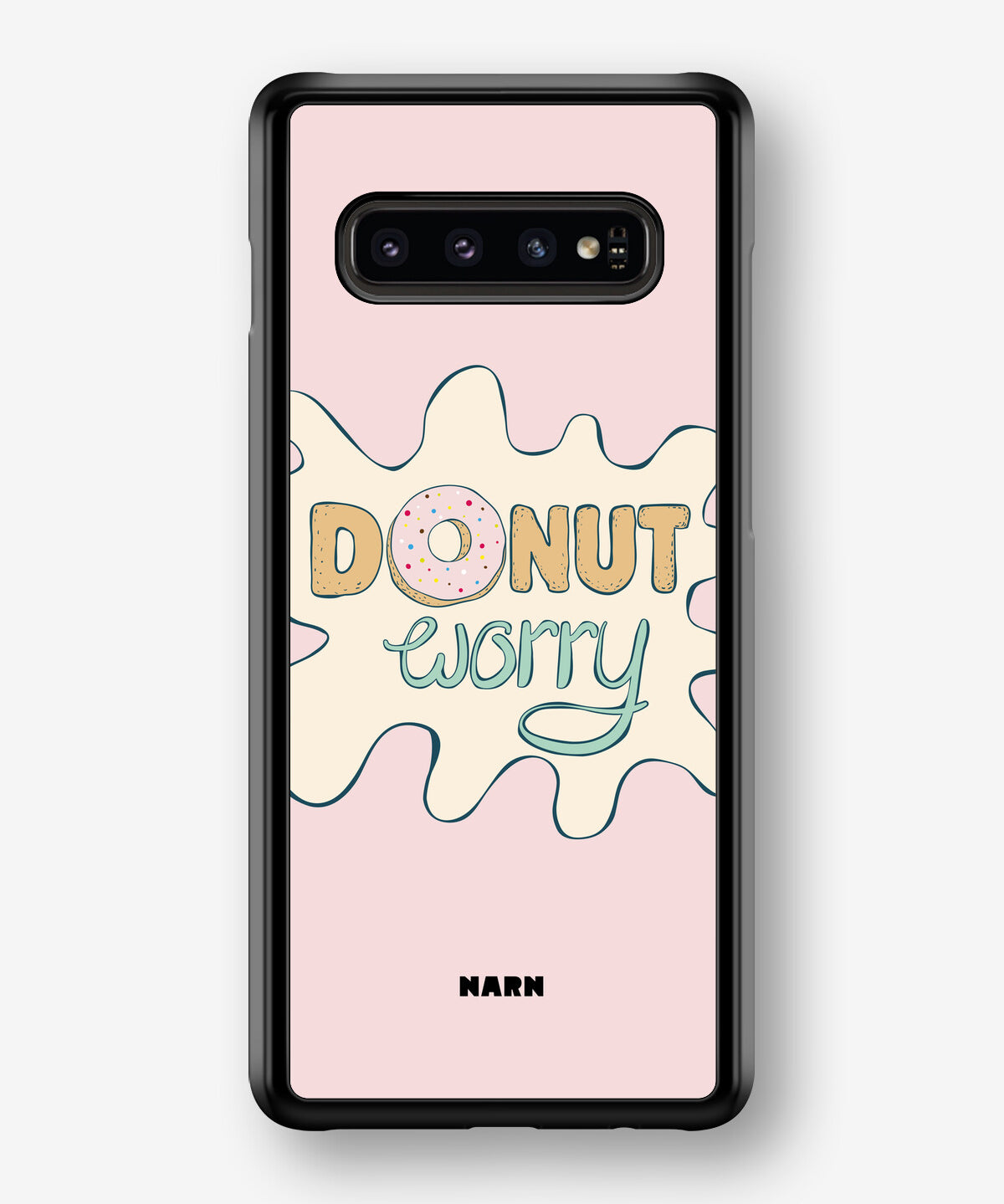 Samsung Galaxy S10 Plus Hard Case – Donut Worry - View 1