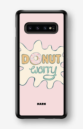 Samsung Galaxy S10 Plus Hard Case – Donut Worry - View 1
