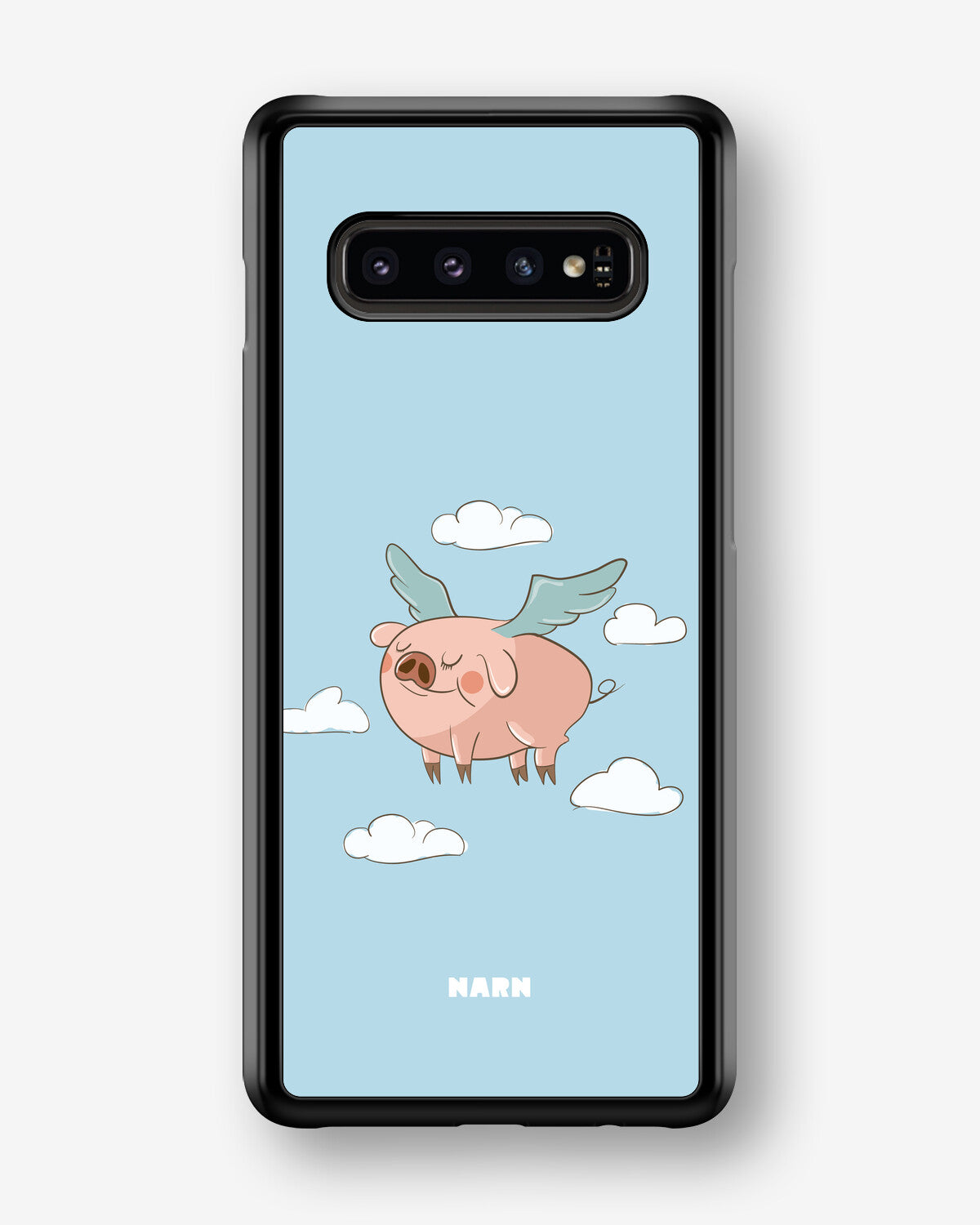 Samsung Galaxy S10 Plus Hard Case – Dreamy Pig - View 1