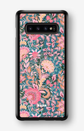 Samsung Galaxy S10 Plus Hard Case – Fantasy Flowers - View 1