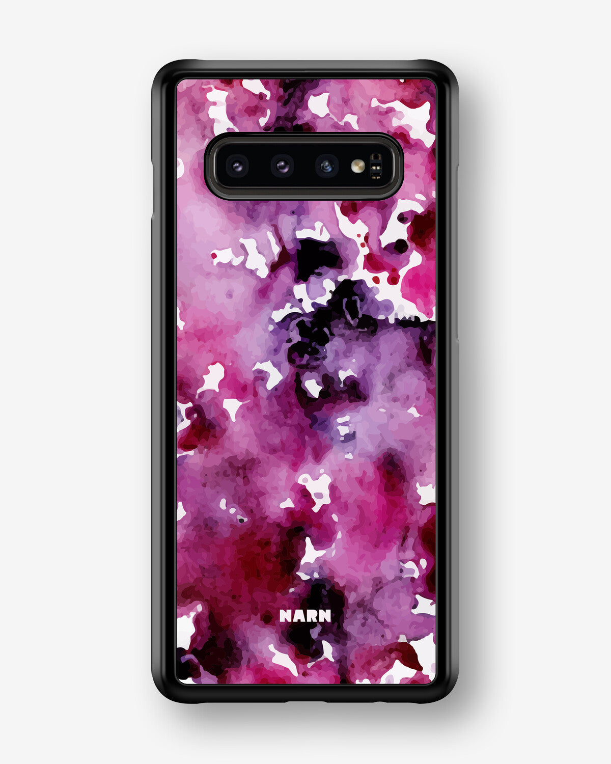 Samsung Galaxy S10 Plus Hard Case – Floral Splash - View 1