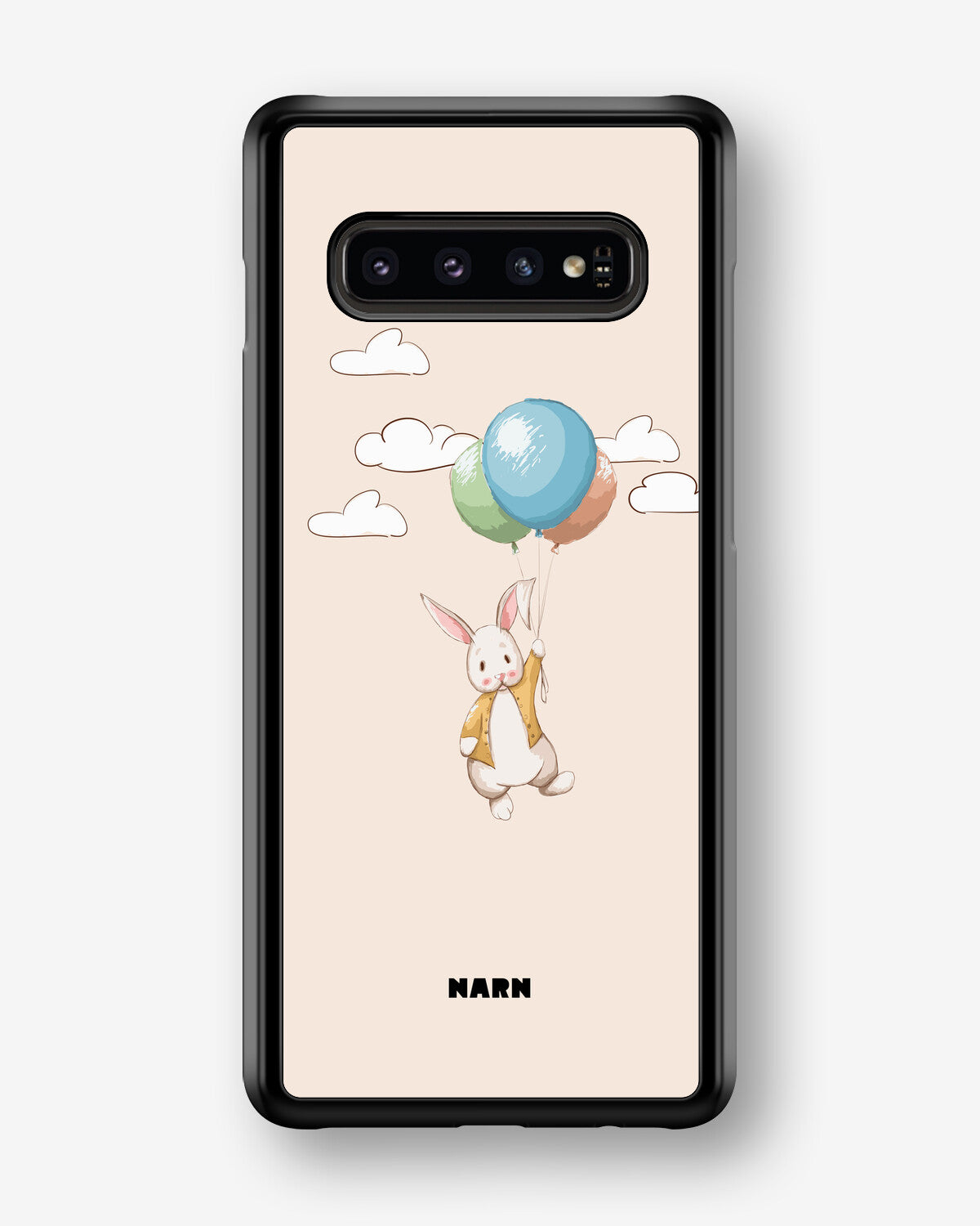 Samsung Galaxy S10 Plus Hard Case – Flying Rabbit - View 1