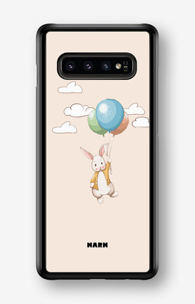 Samsung Galaxy S10 Plus Hard Case – Flying Rabbit - View 1