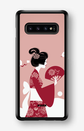Samsung Galaxy S10 Plus Hard Case – Geisha - View 1