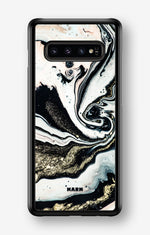 Samsung Galaxy S10 Plus Hard Case – Golden Swirl - View 1