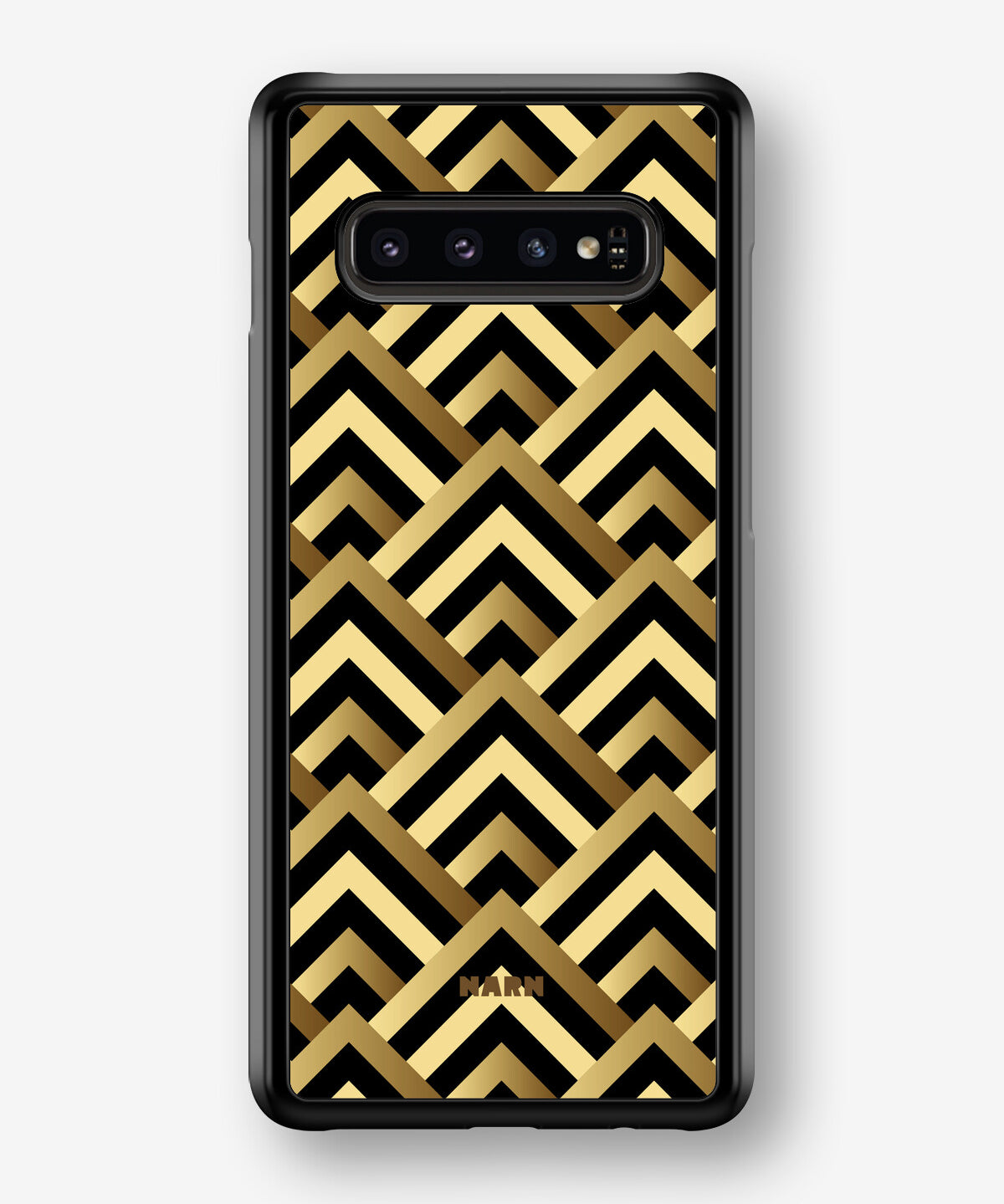 Samsung Galaxy S10 Plus Hard Case – Goldline - View 1