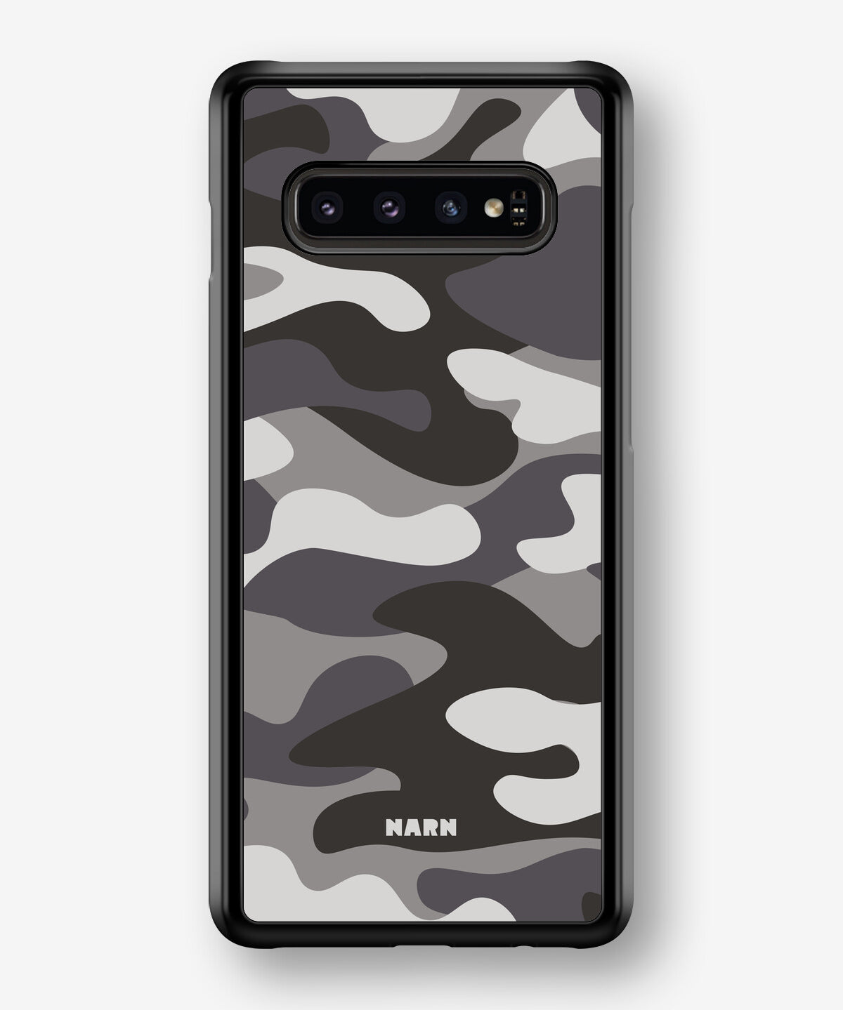 Samsung Galaxy S10 Plus Hard Case – Grey Camo - View 1