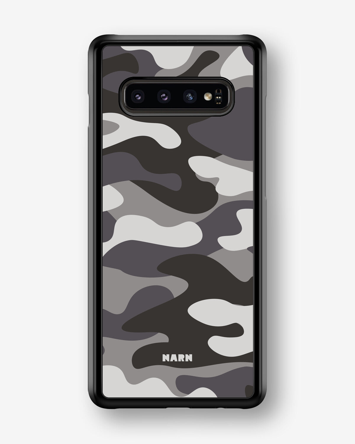 Samsung Galaxy S10 Plus Hard Case – Grey Camo - View 1