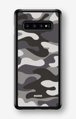 Samsung Galaxy S10 Plus Hard Case – Grey Camo - View 1