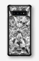 Samsung Galaxy S10 Plus Hard Case – Grey Crystals - View 1