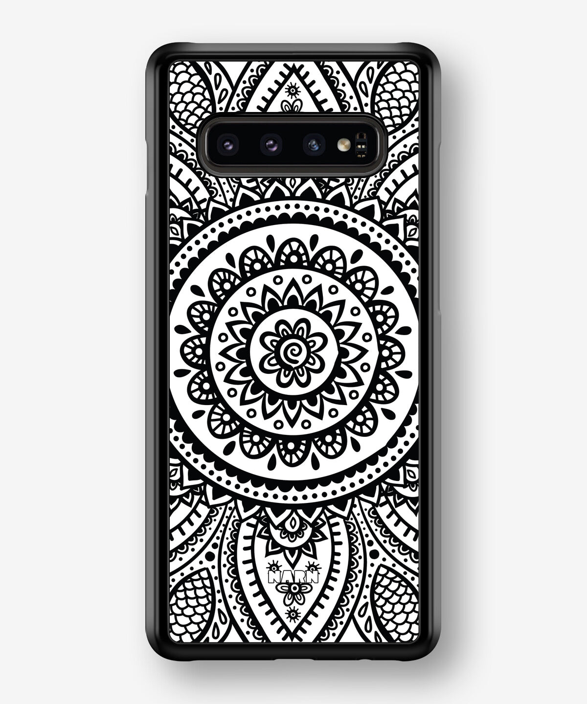 Samsung Galaxy S10 Plus Hard Case – Henna Mandala - View 1