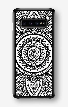 Samsung Galaxy S10 Plus Hard Case – Henna Mandala - View 1