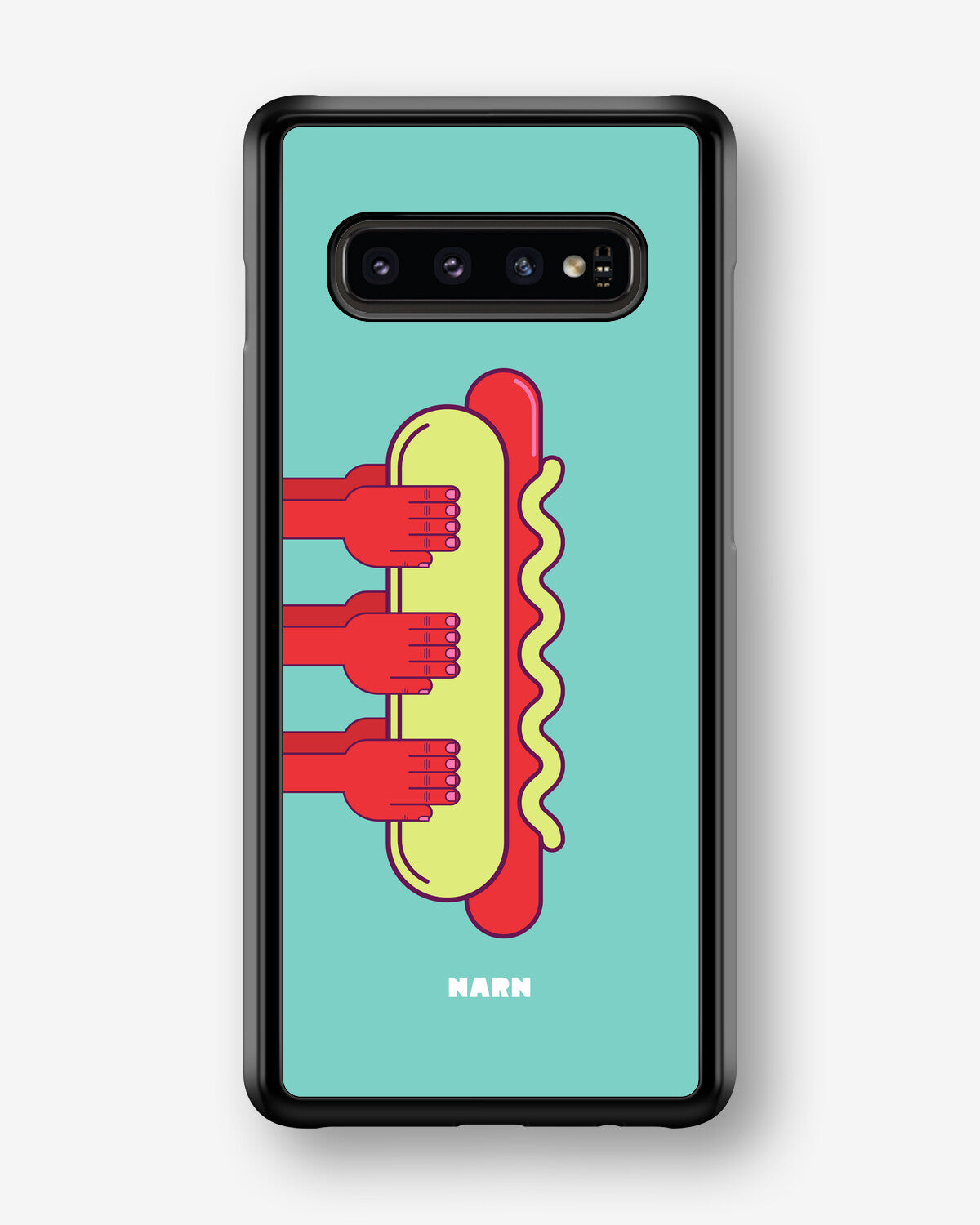 Samsung Galaxy S10 Plus Hard Case – Hot Dog - View 1