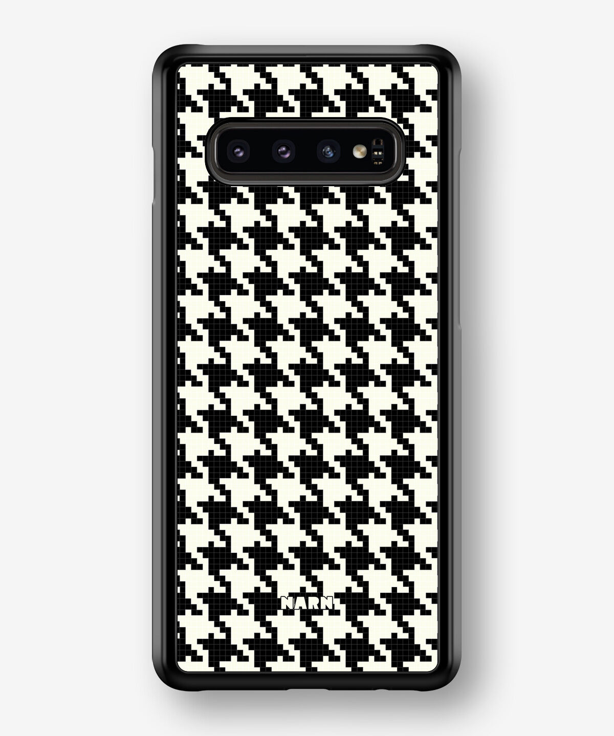 Samsung Galaxy S10 Plus Hard Case – Houndstooth - View 1