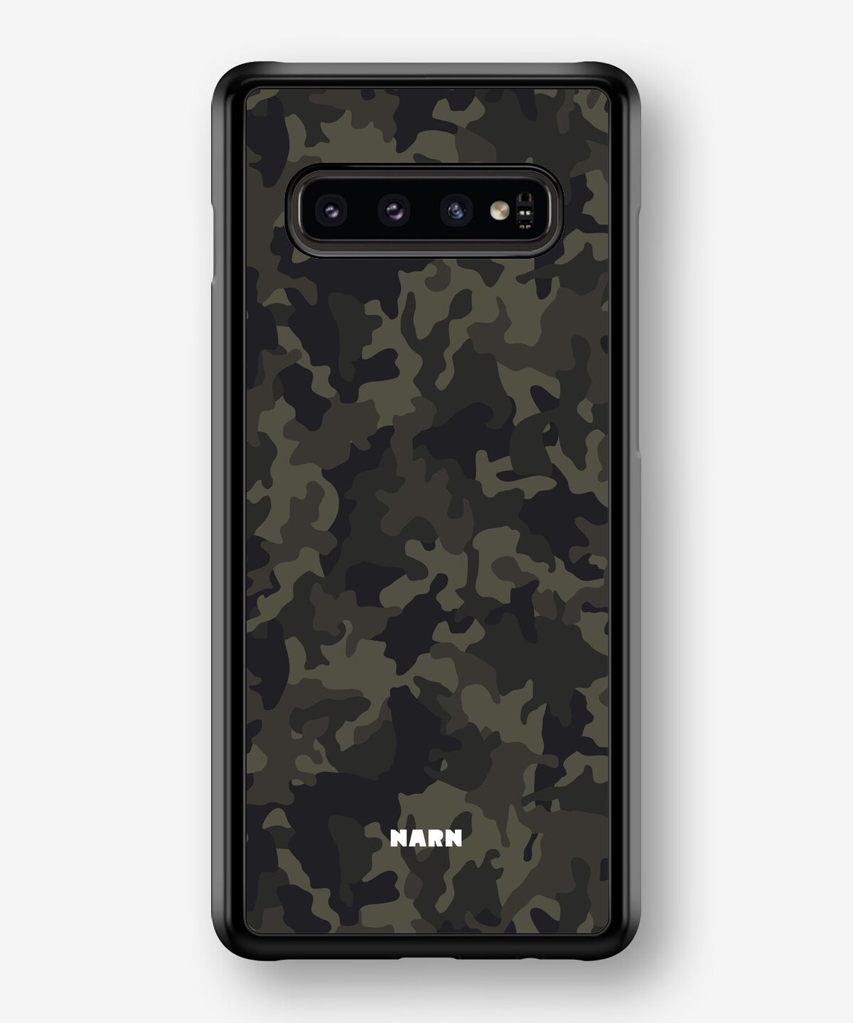 Samsung Galaxy S10 Plus Hard Case – Jungle Green Camo - View 1