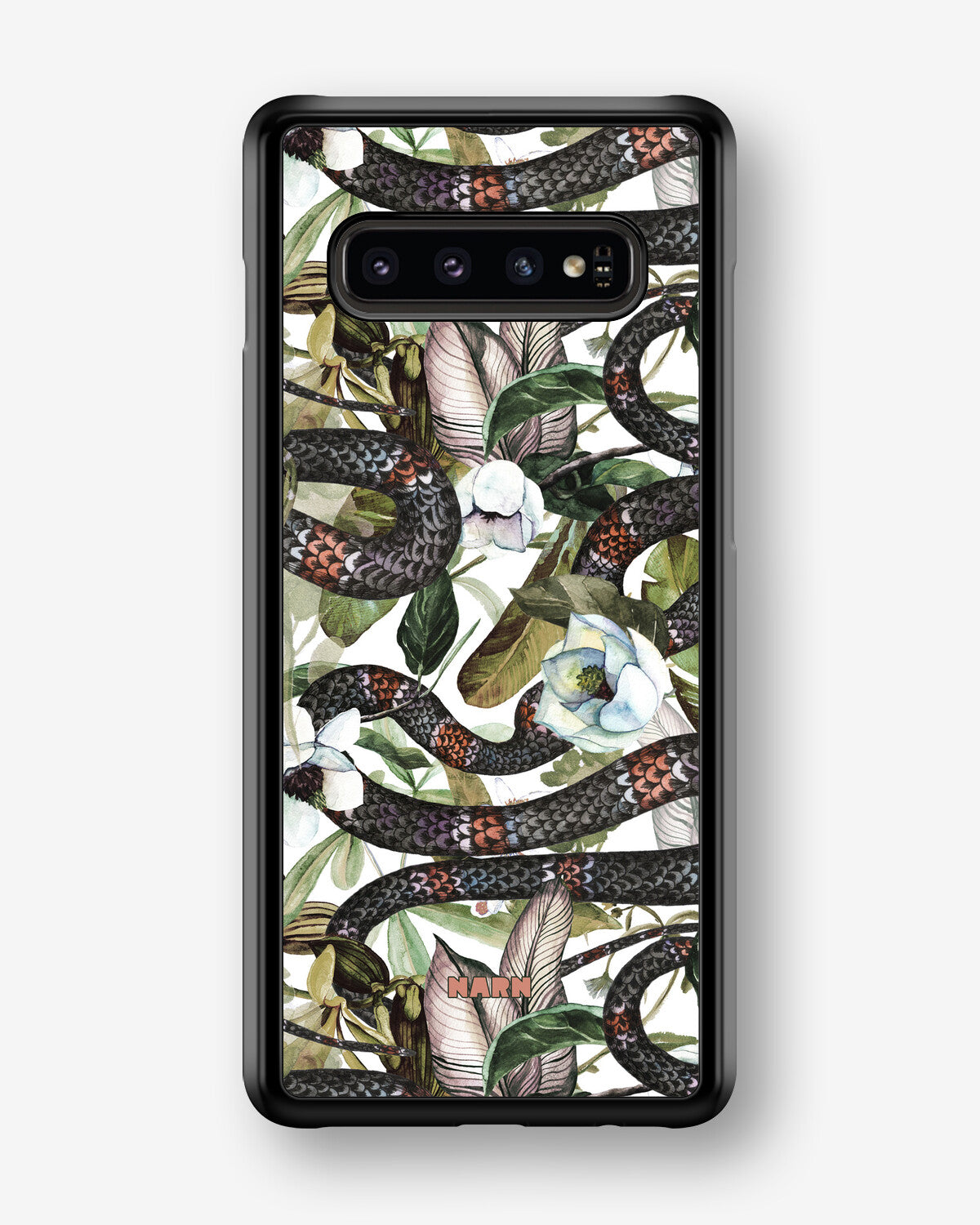 Samsung Galaxy S10 Plus Hard Case – Jungle Snake - View 1
