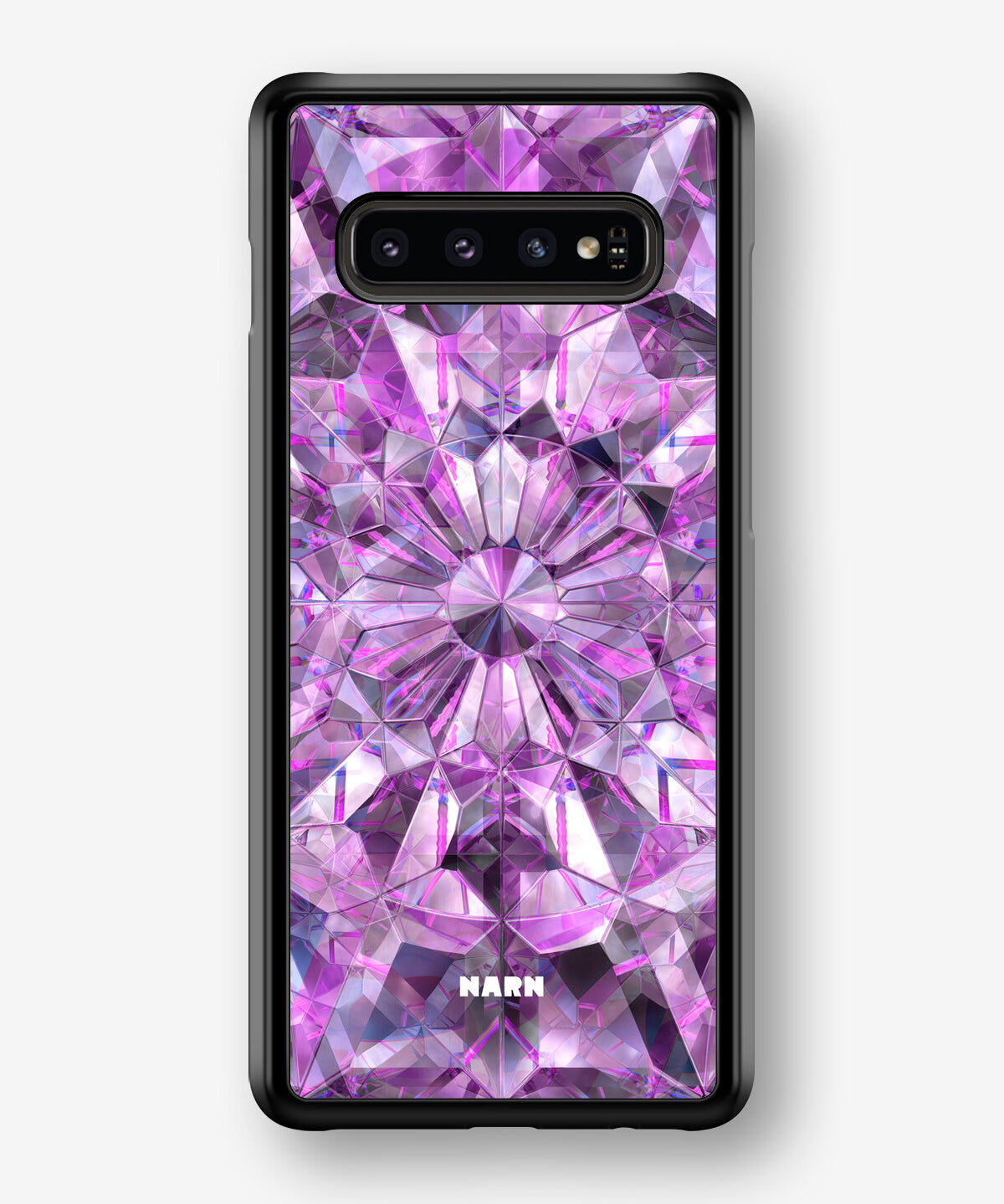 Samsung Galaxy S10 Plus Hard Case – Lavender Crystals - View 1