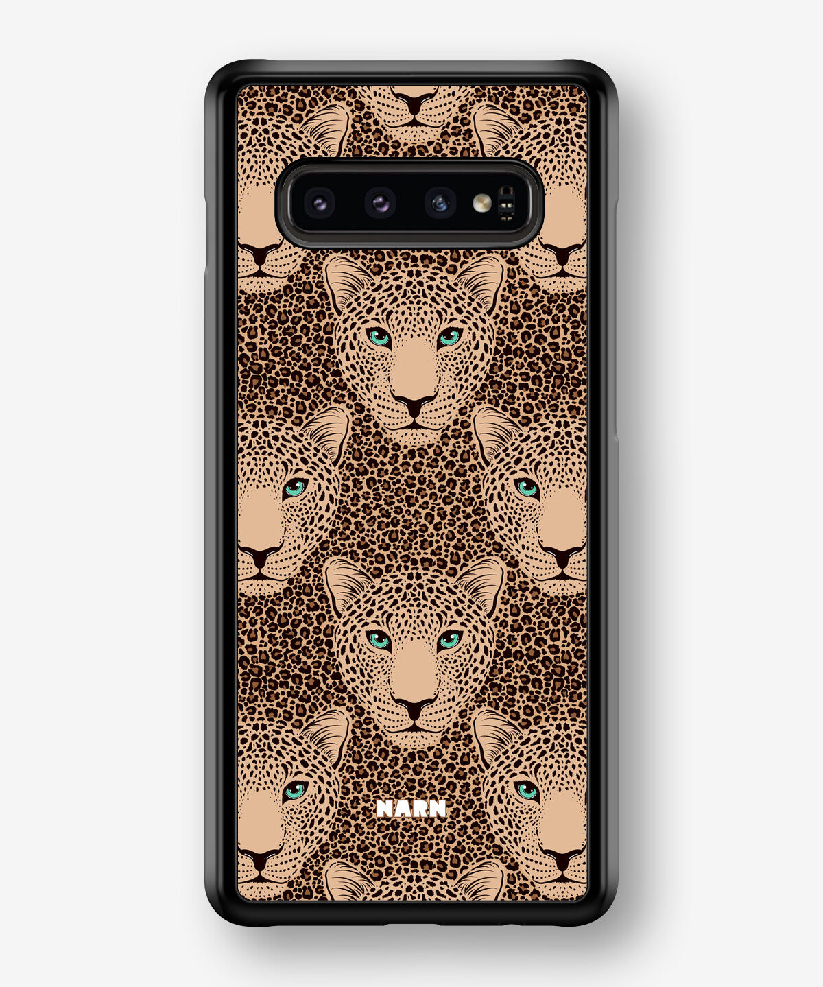 Samsung Galaxy S10 Plus Hard Case – Leopard Gaze - View 1
