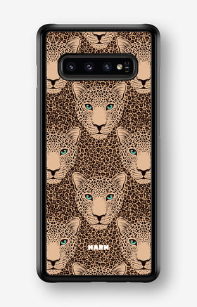 Samsung Galaxy S10 Plus Hard Case – Leopard Gaze - View 1