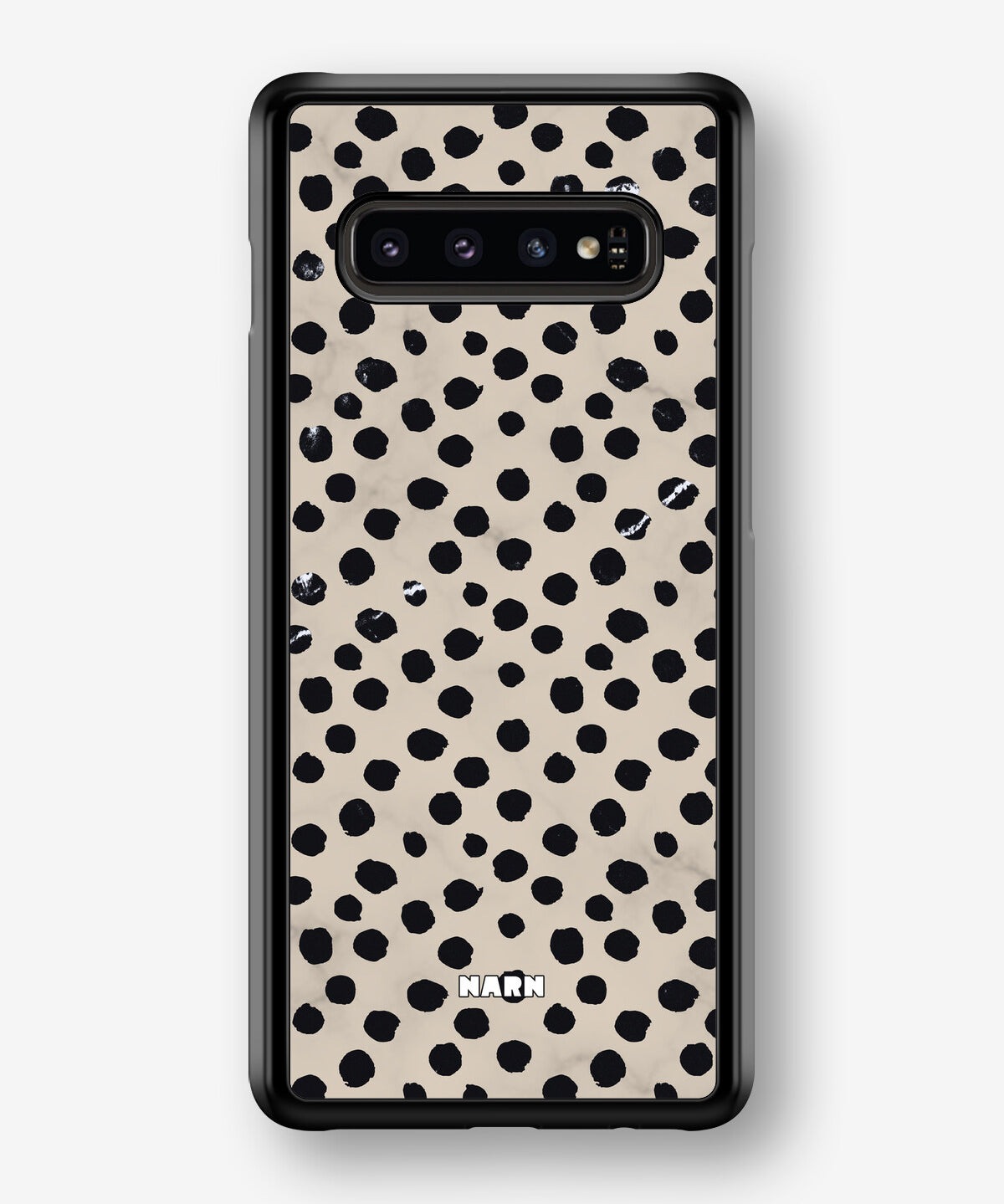 Samsung Galaxy S10 Plus Hard Case – Marble Dots - View 1