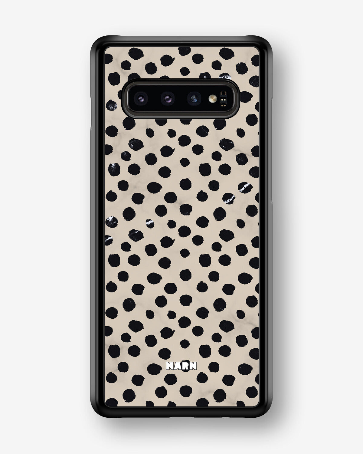 Samsung Galaxy S10 Plus Hard Case – Marble Dots - View 1