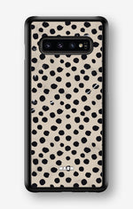 Samsung Galaxy S10 Plus Hard Case – Marble Dots - View 1
