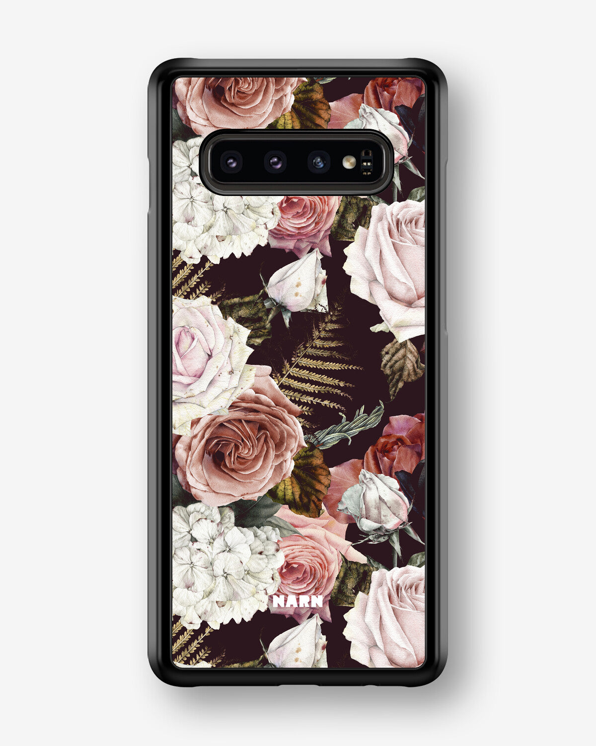 Samsung Galaxy S10 Plus Hard Case – Midnight Roses - View 1